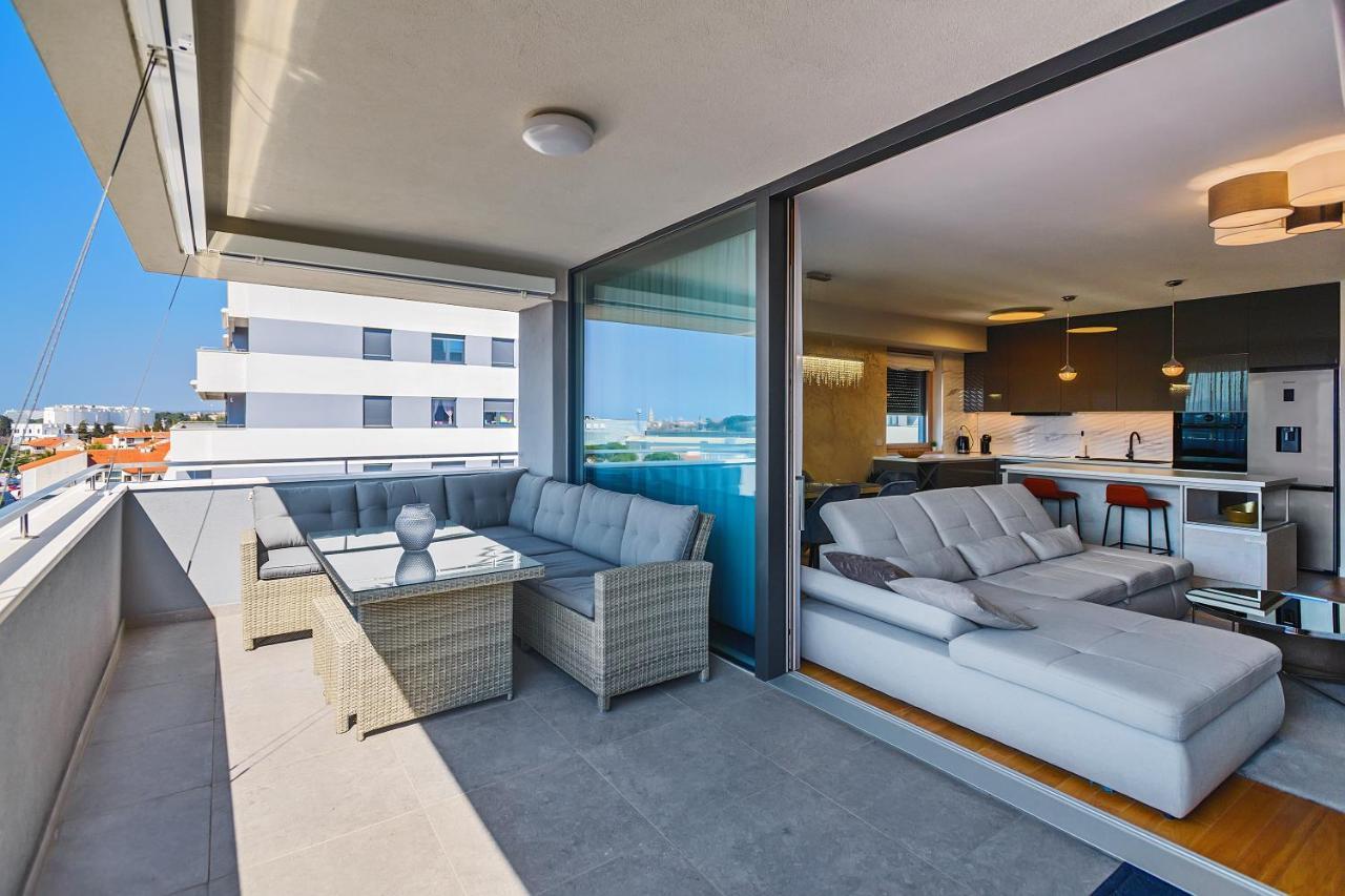 Luxury Apartment Sunset Zadar - With Garage And Balcony Eksteriør bilde
